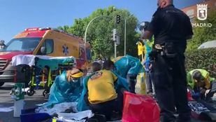 Herido de gravedad un anciano tras ser atropellado por una motocicleta