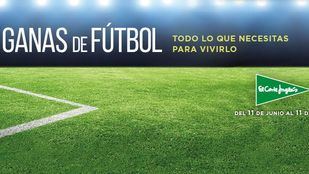 El Corte Inglés lanza “Ganas de fútbol”, para equiparse con todo lo necesario y disfrutar de la Eurocopa