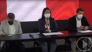 Keiko Fujimori exige un recuento de votos en Peru "hasta el final"