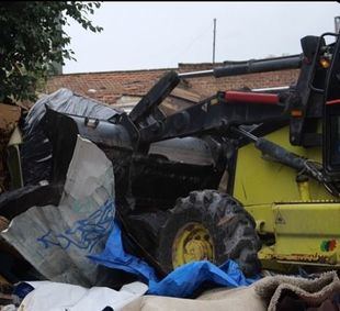 Desmantelado un poblado con más de 40 chabolas cerca de Chamartín