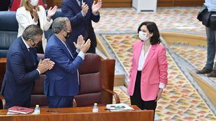 Díaz Ayuso, investida presidenta de la Comunidad de Madrid