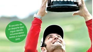 Guillermo Salmerón publica el libro 'Jon Rahm y el milagro del golf español'