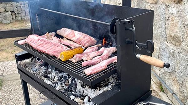 Barbacoa con productos Solobuey