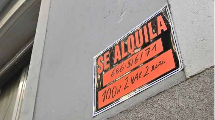 Cartel de 'Se Alquila'