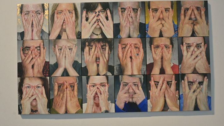 Una de las fotos de la exposición en Casa de Vacas en el Retiro.