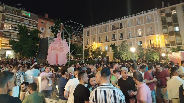 Botellón en la Plaza Zerolo