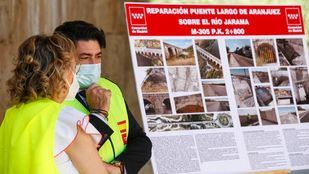 Reabiertos al tráfico los puentes de la M-305 sobre la M-307 y el ferrocarril en Aranjuez