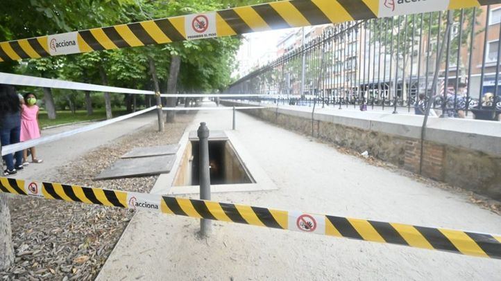 Refugio antiaéreo en el Retiro