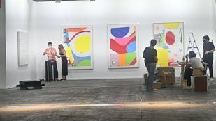 ARCOmadrid ultima los preparativos para la inauguración de su 40ª edición este miércoles