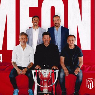 Simeone renueva con el Atlético de Madrid hasta 2024