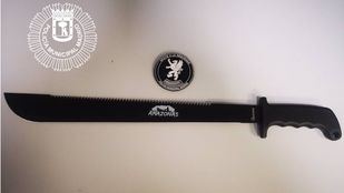 Detenido un menor con un machete de 60 centímetros en las fiestas del Orgullo