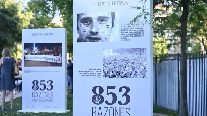 Homenaje en Madrid a Miguel Ángel Blanco en el 24 aniversario de su asesinato por ETA