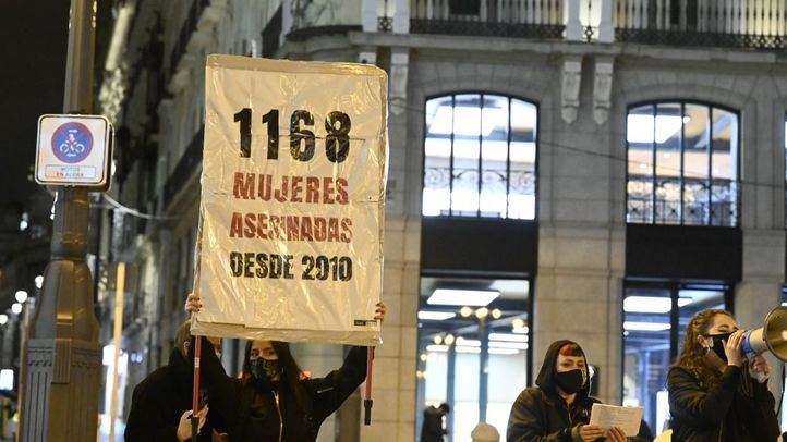 Imagen de archivo de una concentración contra la violencia de género