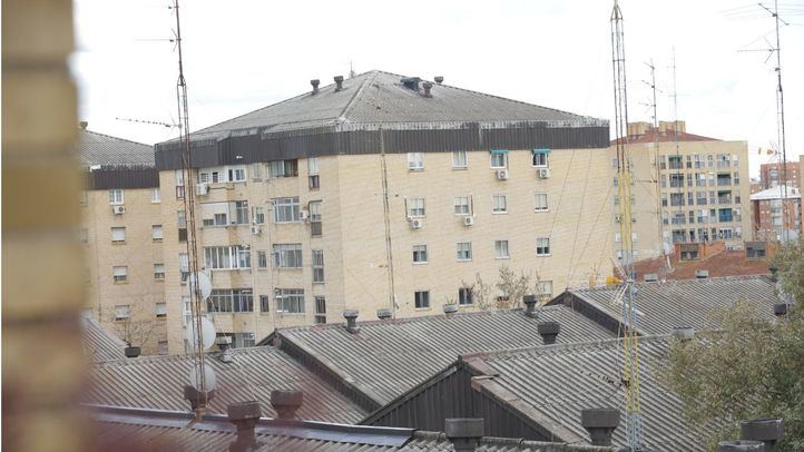 Viviendas en la Meseta de Orcasitas.