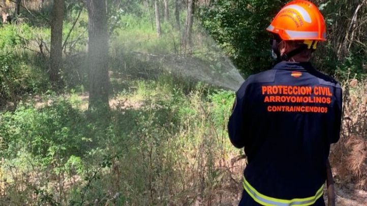 Arroyomolinos activa un retén de prevención frente a incendios forestales