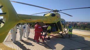 Herido grave de un golpe al lanzarse al embalse del Atazar, donde está prohibido el baño