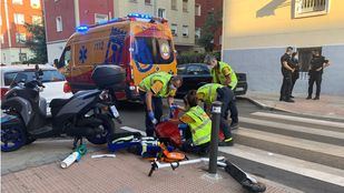 En estado grave un joven de 25 años atropellado en un cruce de calles de Ciudad Lineal