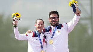 Alberto Fernández y Fátima Gálvez consiguen en tiro olímpico el primer oro para España