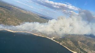 Estabilizado el incendio forestal del Pantano de San Juan