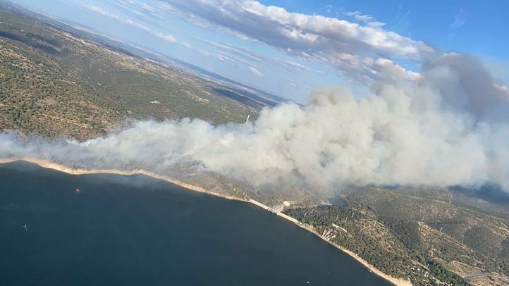 Incendio en el Pantano de San Juan