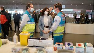 Ayuso, sobre la llegada de vacunas a Madrid: "Estamos obligados a ser antipáticos en esto"