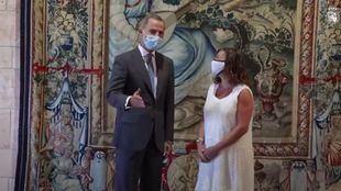 El rey Felipe VI arranca su agenda en Mallorca