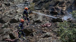Extinguido el incendio en el Pantano de San Juan