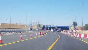 La mitad de los carriles del Túnel de Perales del Río, cortados por obras