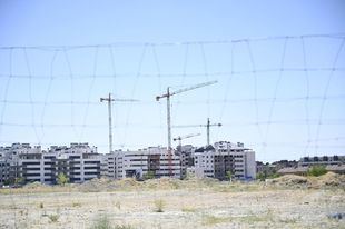 Obras en el sector Cristo de Rivas