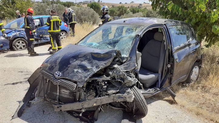 Estado en el que ha quedado el vehículo tras el accidente