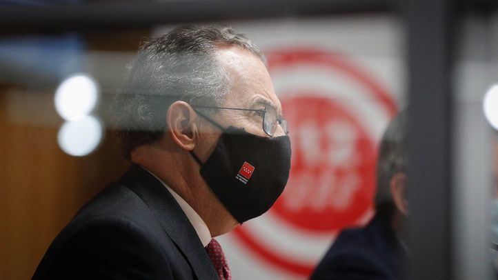 El Consejero de Educación y Juventud, Enrique Ossorio, informa sobre la situación de los centros educativos tras el paso de Filomena