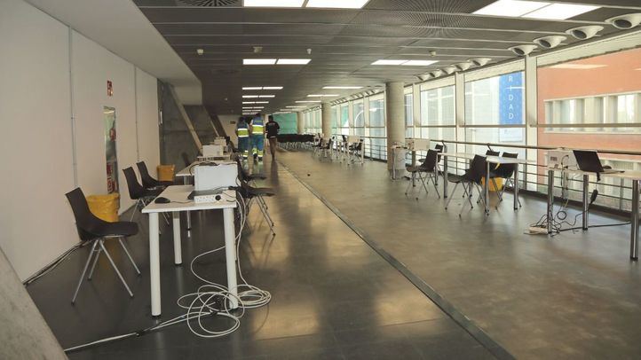 WiZink Center, preparado para la vacunación Covid