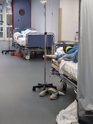 CCOO denuncia el colapso de las Urgencias del Hospital de Alcorcón y el centro sanitario habla de normalidad