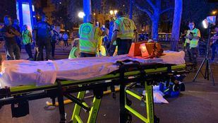 Muy grave tras ser atropellado en Cibeles por un vehículo que se ha dado a la fuga