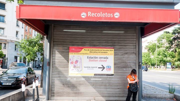 Imagen de archivo de la estación de Recoletos