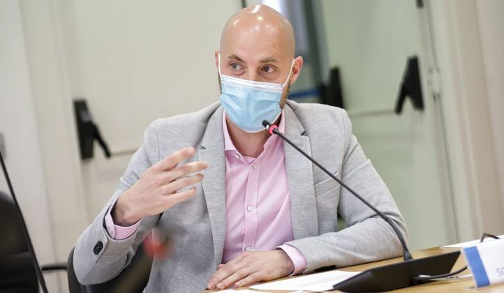 El concejal socialista Ignacio Benito Pérez.