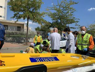 Atropellada una mujer mientras cruzaba un paso de peatones en Vallecas