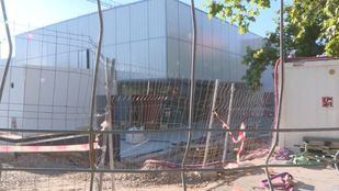 Obras del centro juvenil de Usera