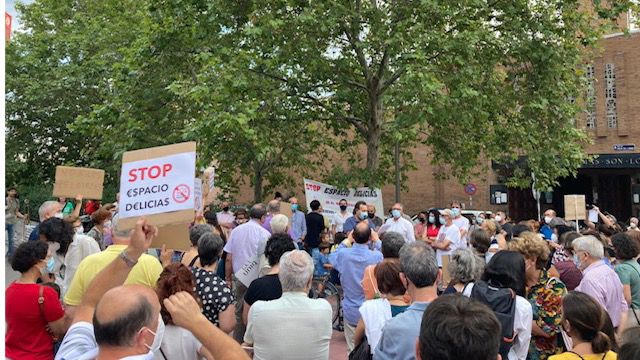 Los vecinos de Arganzuela dicen 'no' al Espacio Delicias