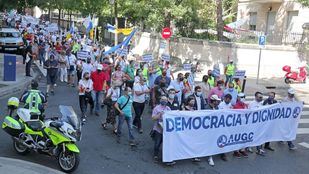 Guardias civiles reclaman igualdad de condiciones con el resto de cuerpos