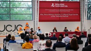 Petra Mateos-Aparicio, Miguel Ángel Garrido y Verónica Pascual, investidos Doctores Honoris Causa por la Universidad Camilo José Cela