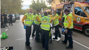 Herido grave un hombre tras ser atropellado por un vehículo en San Blas