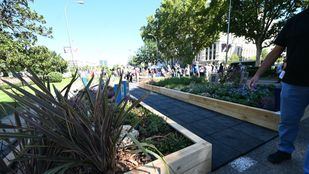 Valoriza crea un jardín efímero en la Semana de la Movilidad