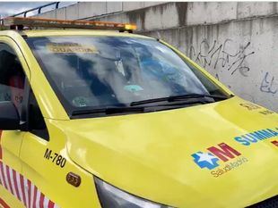 Herido grave un trabajador al caerle encima un palé de tornillos en Fuenlabrada