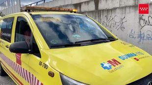 Herido grave un trabajador al caerle encima un palé de tornillos en Fuenlabrada