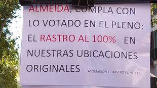 El Rastro reabre este domingo con todos sus puestos y mascarilla obligatoria