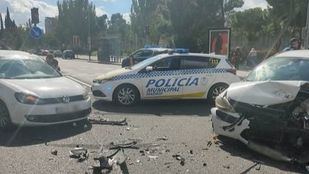 Detenidos los ocupantes de un vehículo robado que tras una persecución por Aluche hirieron a dos personas
