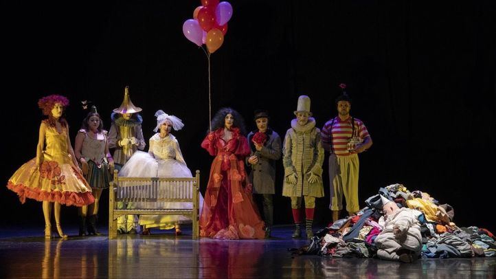 La gioia, el espectáculo que el autor, actor y director italiano Pippo Delbono presenta en la Sala Roja de Teatros del Canal