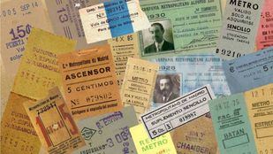 La evolución del billete de Metro en sus cien años de historia