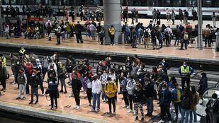 Cercanías vuelve a vivir este lunes una nueva jornada de huelga de maquinistas